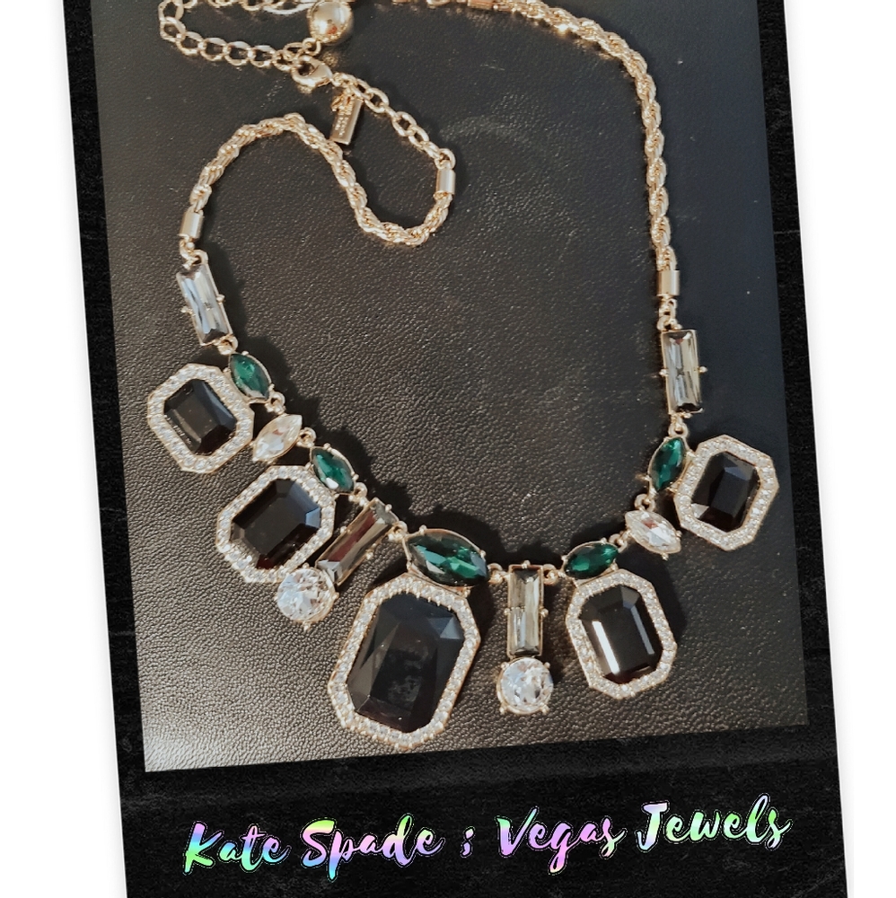 New Kate Spade Necklace "Vegas Jewels" Collection